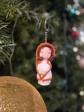Load image into Gallery viewer, Virgin Mary and Jesus Christ keychain