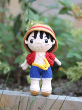 Load image into Gallery viewer, Pirate with a straw hat