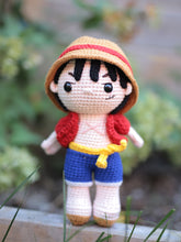 Load image into Gallery viewer, Pirate with a straw hat