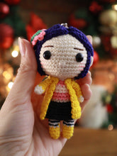 Load image into Gallery viewer, Coraline keychain/ornament