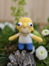 Load image into Gallery viewer, Yellow family keychain/ornament