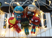 Load image into Gallery viewer, Super hero keychain/ornanment