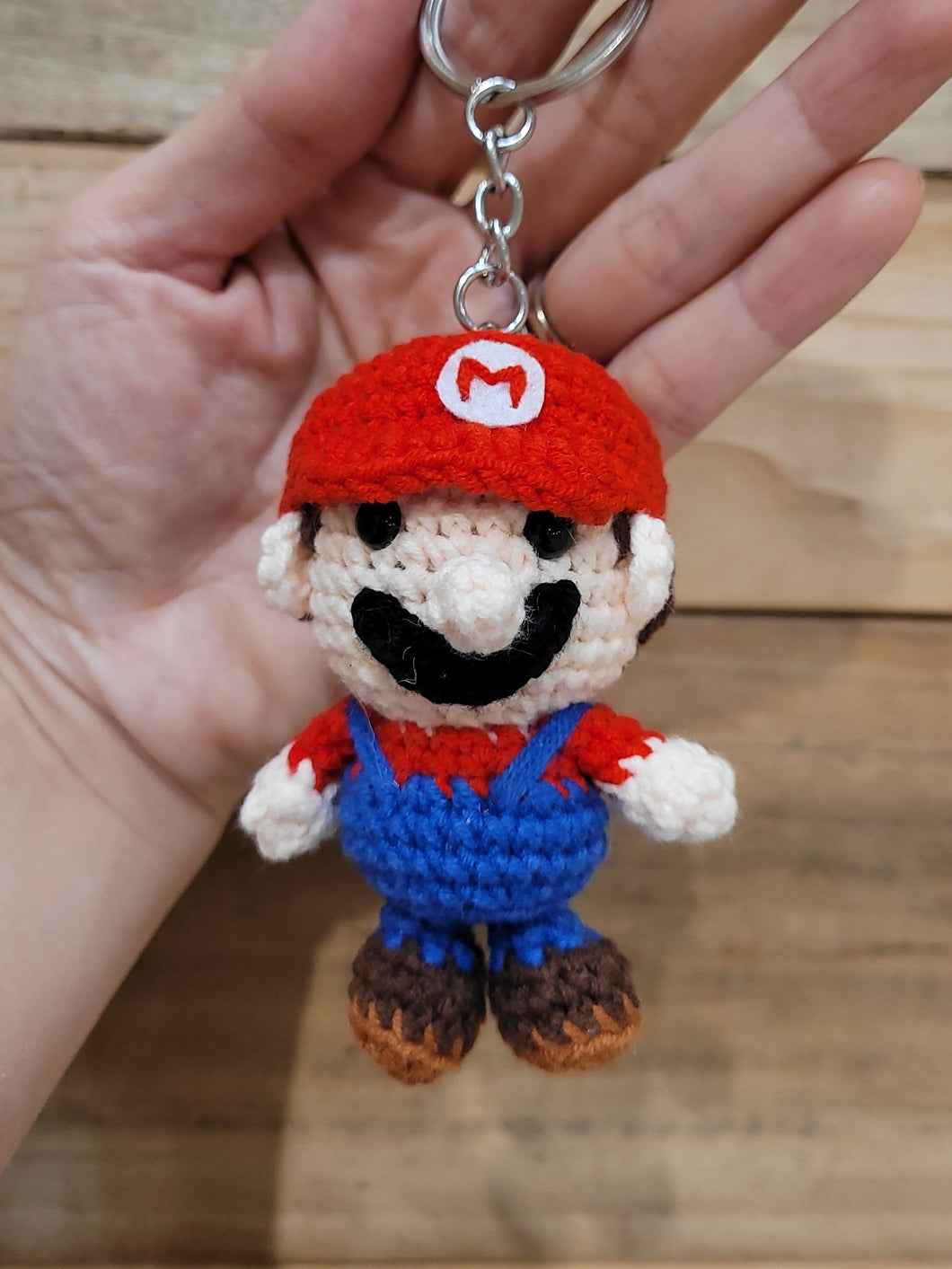 Mario, Luigi and Princess Peach keychain/ornament