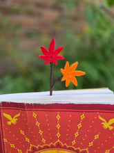 Load image into Gallery viewer, Floral bookmark
