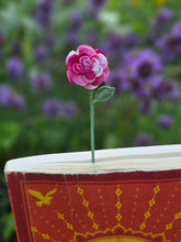 Load image into Gallery viewer, Floral bookmark
