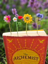Load image into Gallery viewer, Floral bookmark
