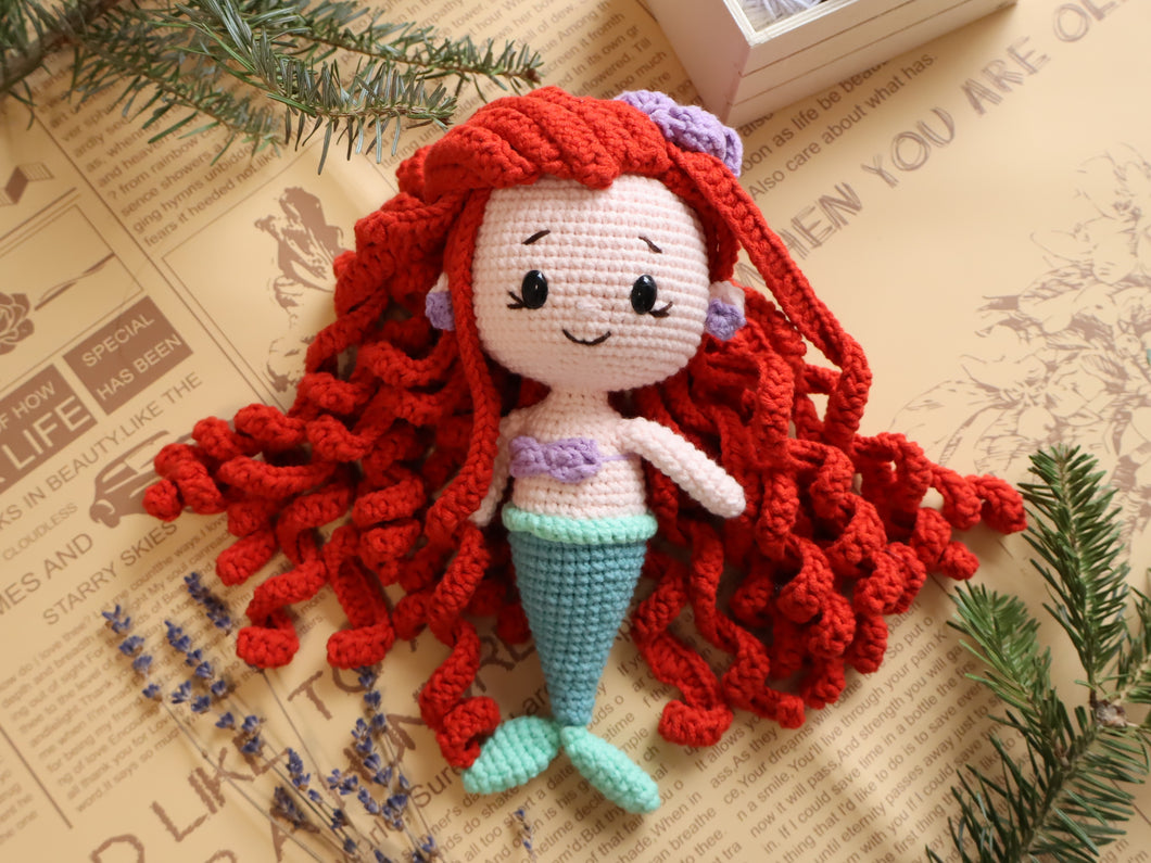 Mermaid princess - Mini version – The CroChic Shop