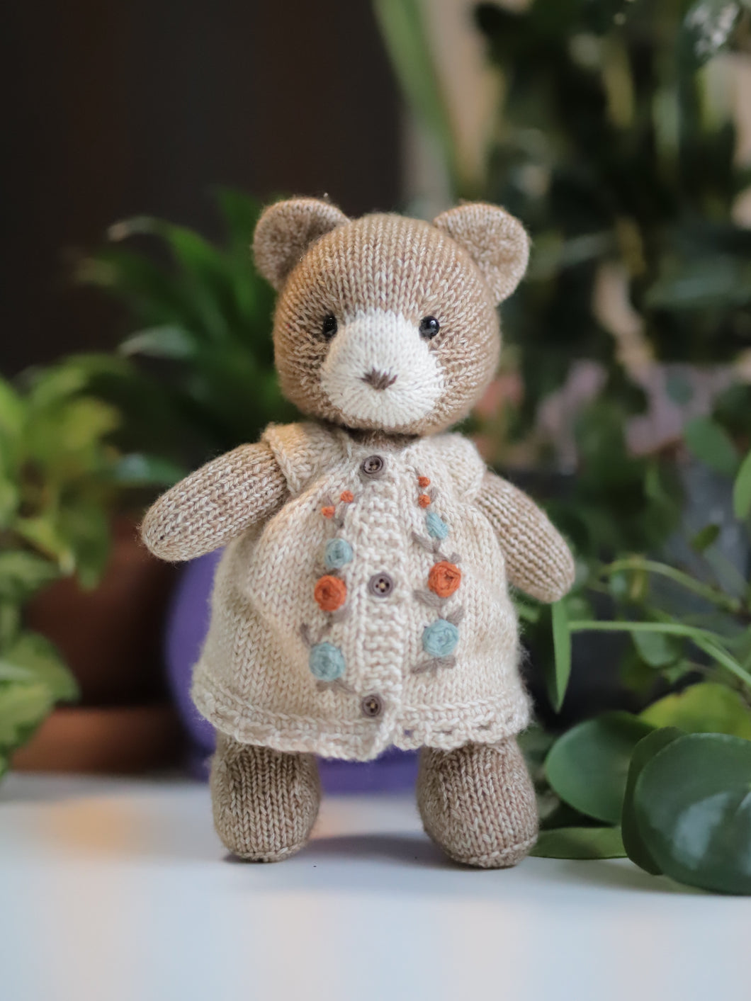 Knitted Teddy bear