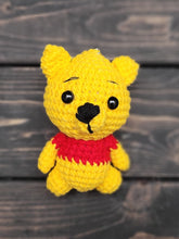 Load image into Gallery viewer, Happy yellow bear and friends keychain
