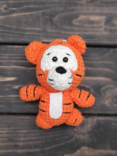 Load image into Gallery viewer, Happy yellow bear and friends keychain
